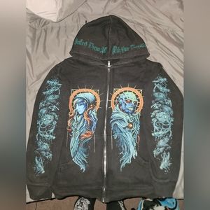 The Black Dahlia Murder Zip Up Hoodie (RARE)